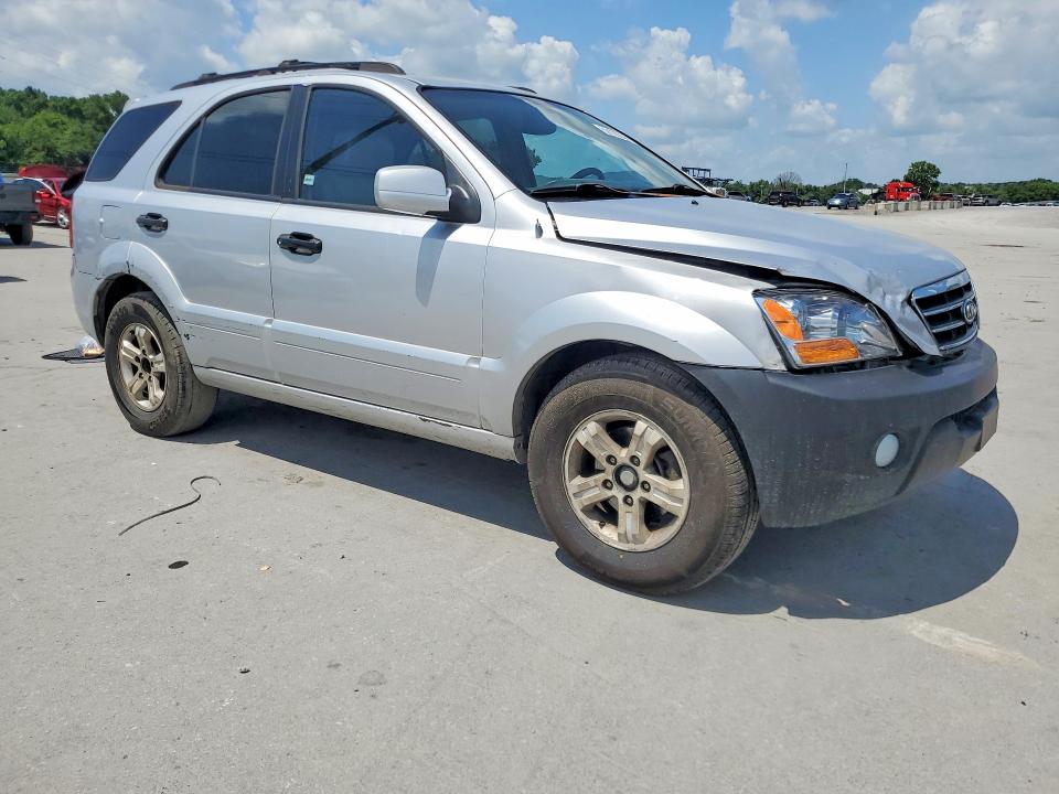 2007 Kia Sorento VIN KNDJD736975665560 COPART salvage auction — FRONT END, Tn - Salvage Certificate, sold $250 on 2026-07-15 (photo 4)