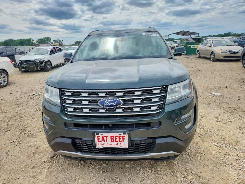 2016 Ford Explorer VIN 1FM5K8F84GGB05438 COPART salvage auction — MINOR DENT/SCRATCHES, KS - DEALER ONLY CLEAN TITLE, sold $2,300 on 2026-07-03 (photo 5)