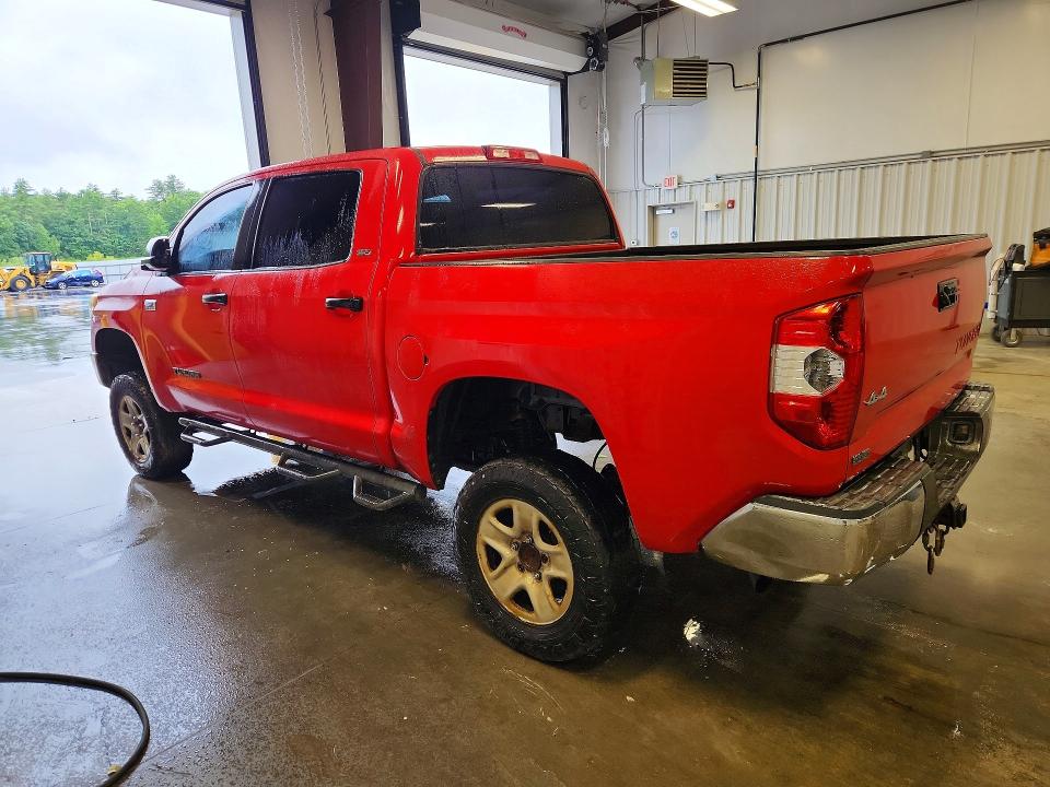 2014 Toyota Tundra VIN 5TFDW5F12EX377943 COPART salvage auction — MECHANICAL, Tx - Certificate Of Title, sold $7,300 on 2026-07-07 (photo 2)
