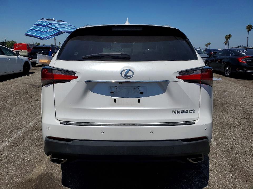 2017 Lexus Nx VIN JTJYARBZ7H2055493 COPART salvage auction — FRONT END, Ca - Salvage Certificate, sold $4,050 on 2026-07-02 (photo 6)