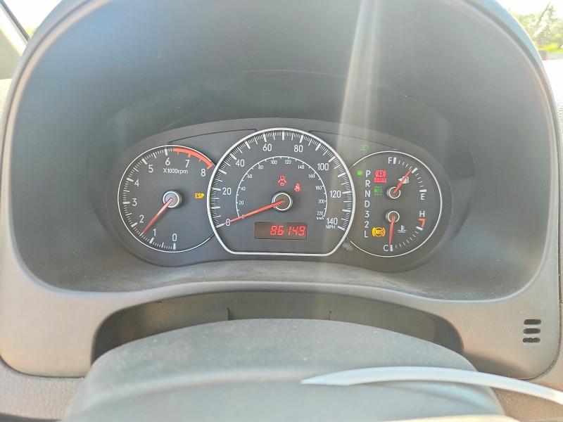 2007 Suzuki Sx4 VIN JS2YB417175101566 COPART salvage auction — REAR END, Me - Cert Of Title-Salvage Collisio, sold $175 on 2026-07-15 (photo 9)