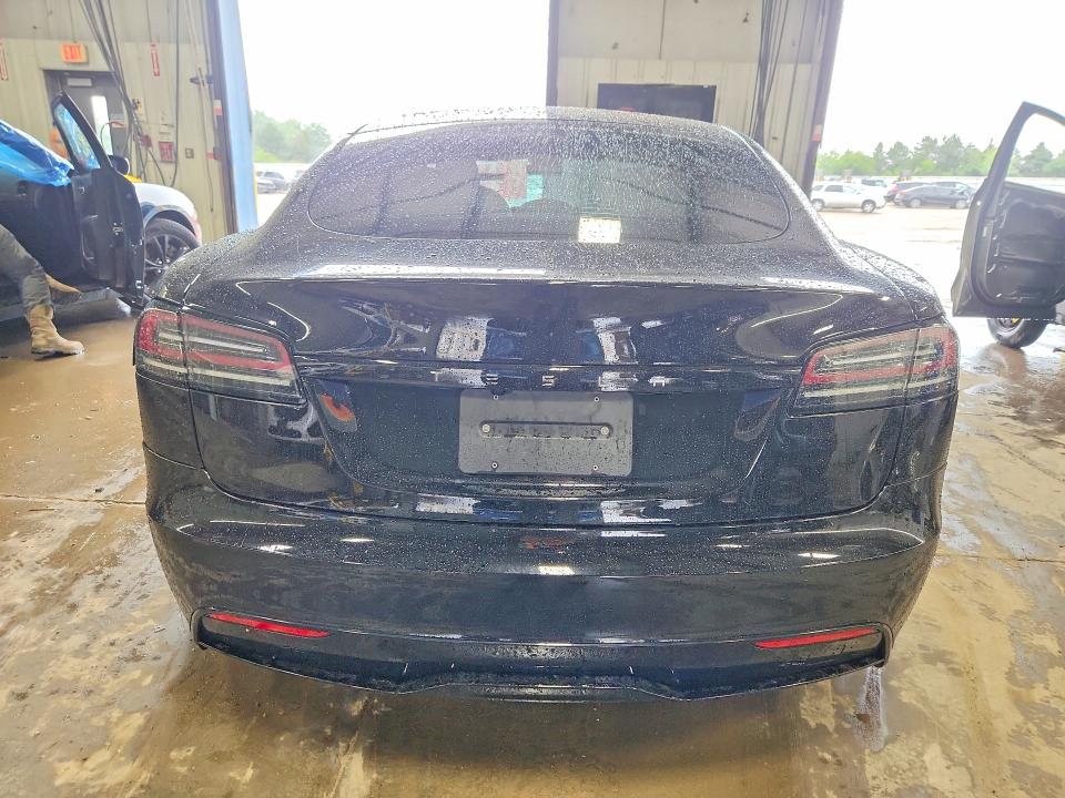 2024 Tesla Model s VIN 5YJSA1E52RF543624 COPART salvage auction — SIDE, Il - Salvage Certificate, sold $10,300 on 2026-07-21 (photo 6)