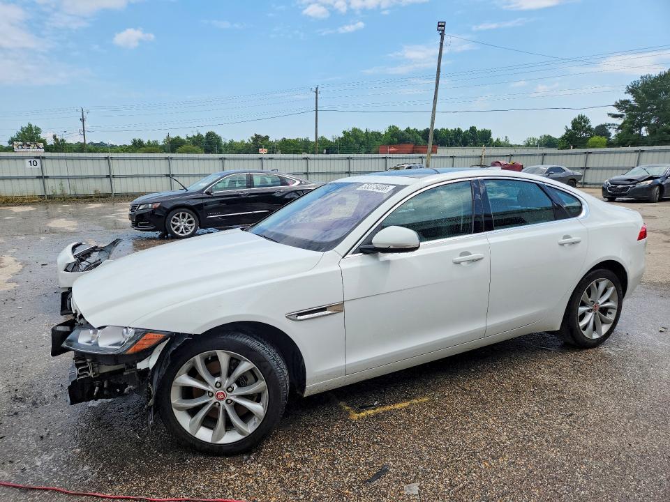 2019 Jaguar Xf VIN SAJBD4FX6KCY79564 COPART salvage auction — FRONT END, Al - Cert Of Title-Salvage Title, sold $3,700 on 2026-07-09 (photo 1)