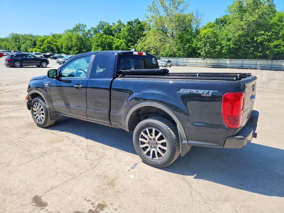 2019 Ford Ranger VIN 1FTER1FH4KLA17299 COPART salvage auction — FRONT END, Pa - Certificate Of Salvage, sold $6,200 on 2026-07-02 (photo 2)