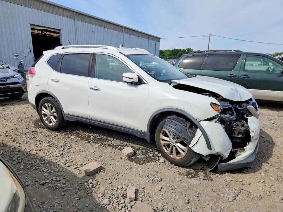 2016 Nissan Rogue VIN KNMAT2MVXGP713096 COPART salvage auction — FRONT END, NJ - CERT OF TITLE-SALVAGE, sold $775 on 2026-07-29 (photo 4)