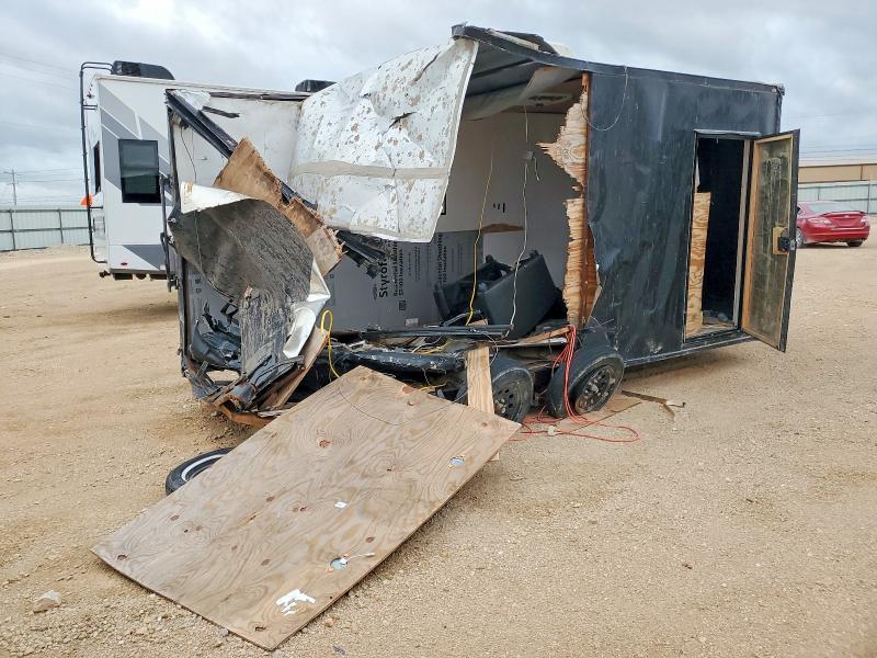 2024 Quality cargo Cargo VIN 50ZBE1163RN053059 COPART salvage auction — REAR END, TX - SALVAGE VEHICLE TITLE, sold $50 on 2026-07-27 (photo 5)