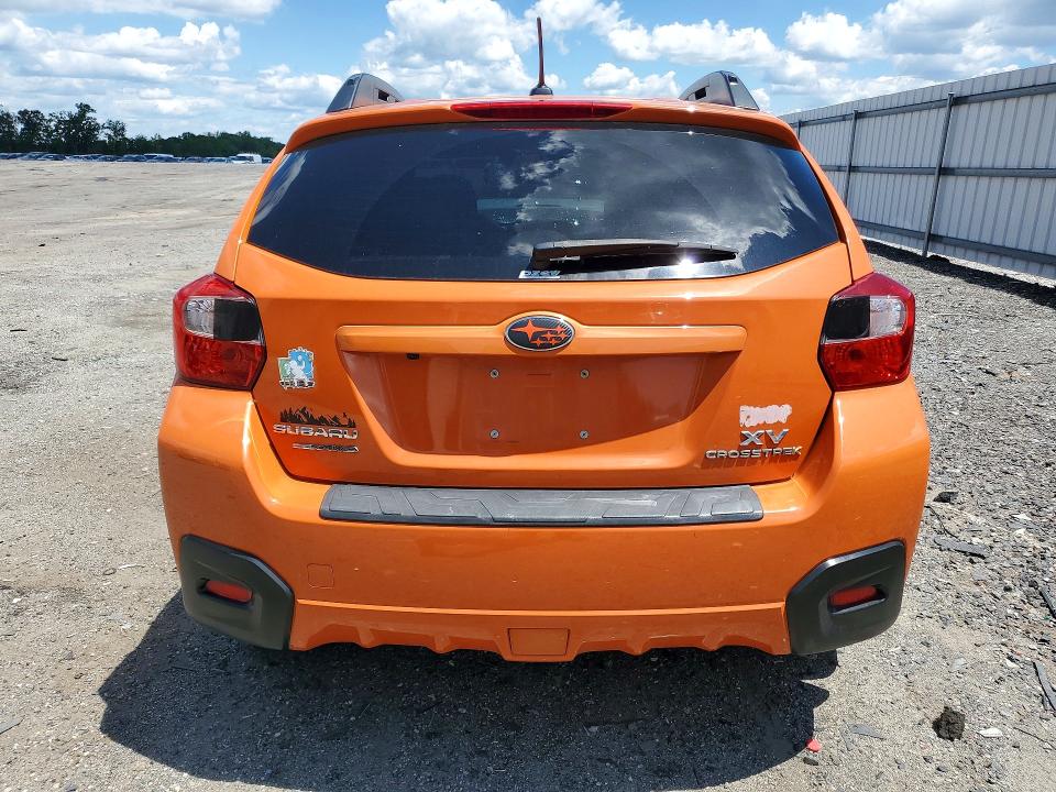 2014 Subaru Xv VIN JF2GPAWC5E8311449 COPART salvage auction — FRONT END, VA - CERT OF TITLE - SALVAGE, sold $975 on 2026-07-08 (photo 6)