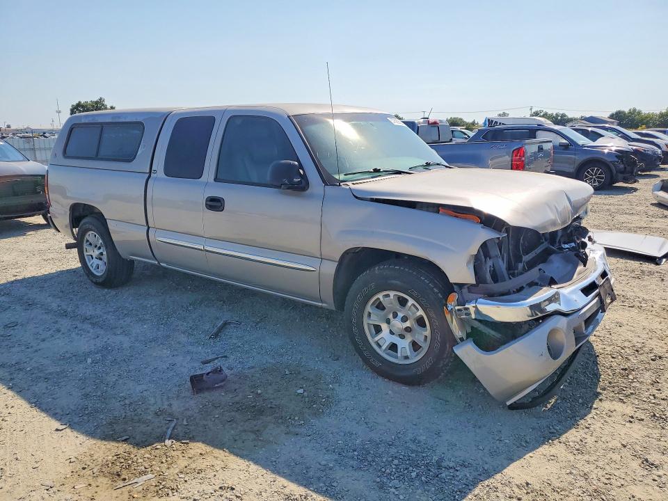 2005 Gmc SIERRA VIN 1GTEC19V95Z100666 COPART salvage auction — FRONT END, Ca - Salvage Certificate, sold $3,650 on 2026-07-09 (photo 4)