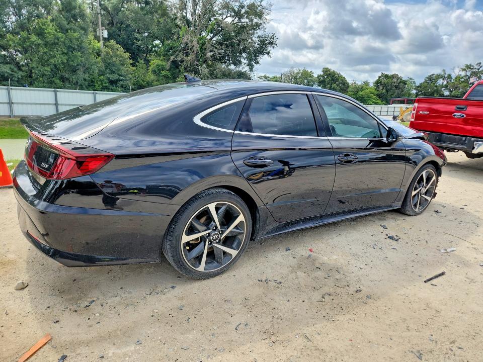 2023 Hyundai Sonata VIN KMHL44J23PA272129 COPART salvage auction — FRONT END, Fl - Certificate Of Destruction, sold $3,000 on 2026-07-14 (photo 3)