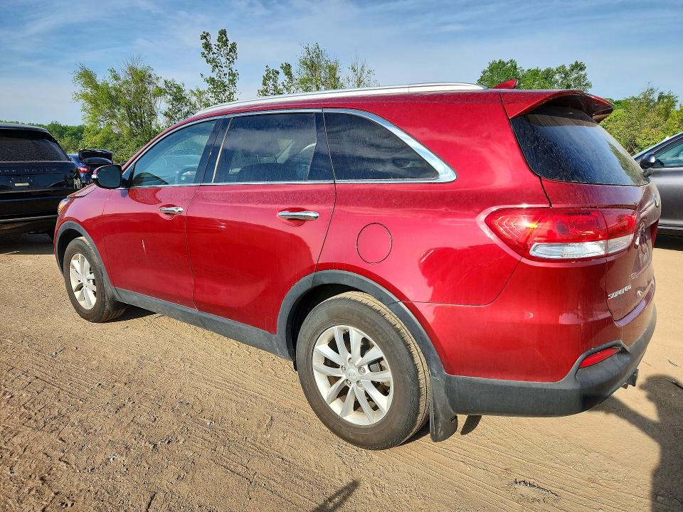 2018 Kia Sorento VIN 5XYPG4A35JG358796 COPART salvage auction — HAIL, OH - CERT OF TITLE-SALVAGE, sold $4,150 on 2026-07-02 (photo 2)