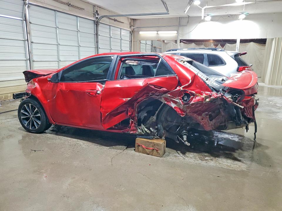 2017 Toyota Corolla VIN 5YFBURHE8HP660760 COPART salvage auction — ALL OVER, Tn - Salvage Certificate, sold $575 on 2026-07-30 (photo 2)