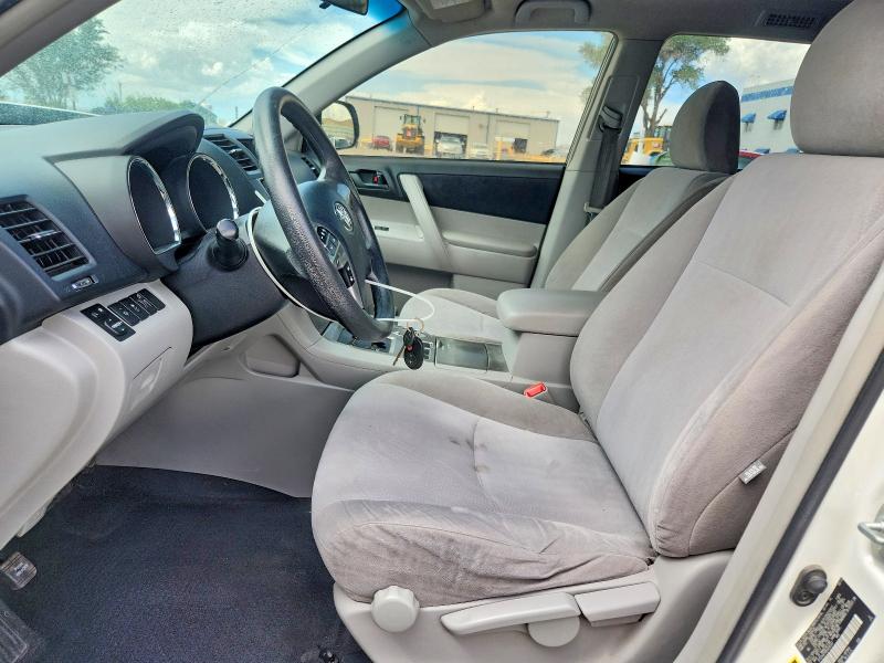 2013 Toyota Highlander VIN 5TDZA3EH8DS036347 COPART salvage auction — FRONT END, Nm - Cert Of Title-Salvage, sold $2,800 on 2026-07-13 (photo 7)