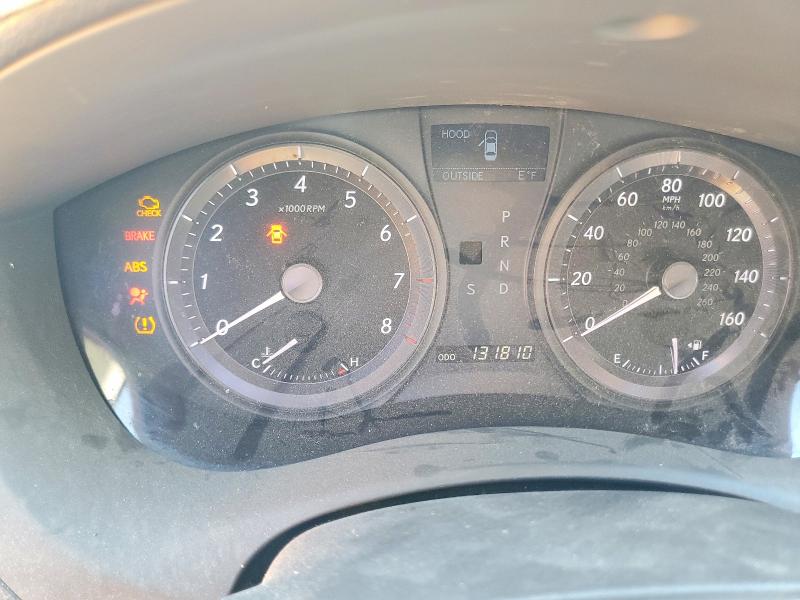 2008 Lexus Es 350 VIN JTHBJ46G782226049 COPART salvage auction — SIDE, Ca - Salvage Certificate, sold $825 on 2026-07-28 (photo 9)