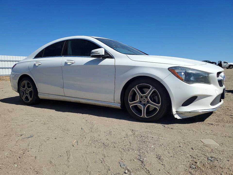 2018 Mercedes-benz Cla-class VIN WDDSJ4EB6JN682299 COPART salvage auction — MECHANICAL, Ca - Dis/Dlr/Exp Only Clean Title, sold $1,550 on 2026-07-22 (photo 4)