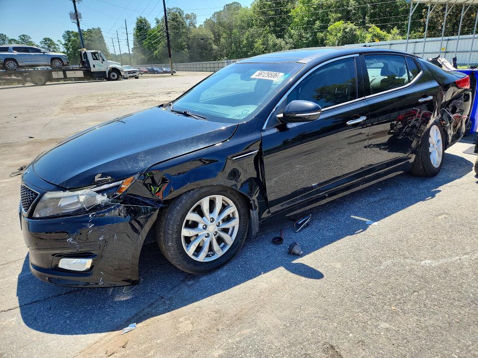 2015 Kia Optima VIN 5XXGN4A71FG502574 COPART salvage auction — REAR END, Ga - Cert Of Title-Salvage, sold $900 on 2026-07-09 (photo 1)