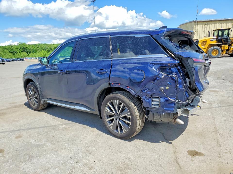 2026 Infiniti Qx60 VIN 5N1AL1FS1TC355316 COPART salvage auction — REAR END, Ny - Mv-907A Salvage Certificate, sold $14,700 on 2026-07-23 (photo 2)