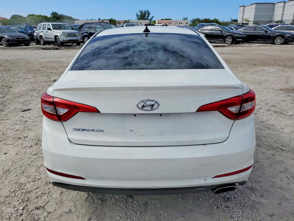 2015 Hyundai Sonata VIN 5NPE24AF2FH005514 COPART salvage auction — FRONT END, Fl - Cert Of Title-Rebuilt, sold $1,300 on 2026-07-31 (photo 6)