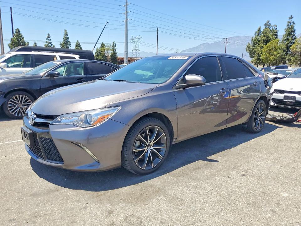 2017 Toyota Camry VIN 4T1BF1FK2HU797499 COPART salvage auction — REAR END, Ca - Salvage Certificate, sold $3,750 on 2026-07-06 (photo 1)