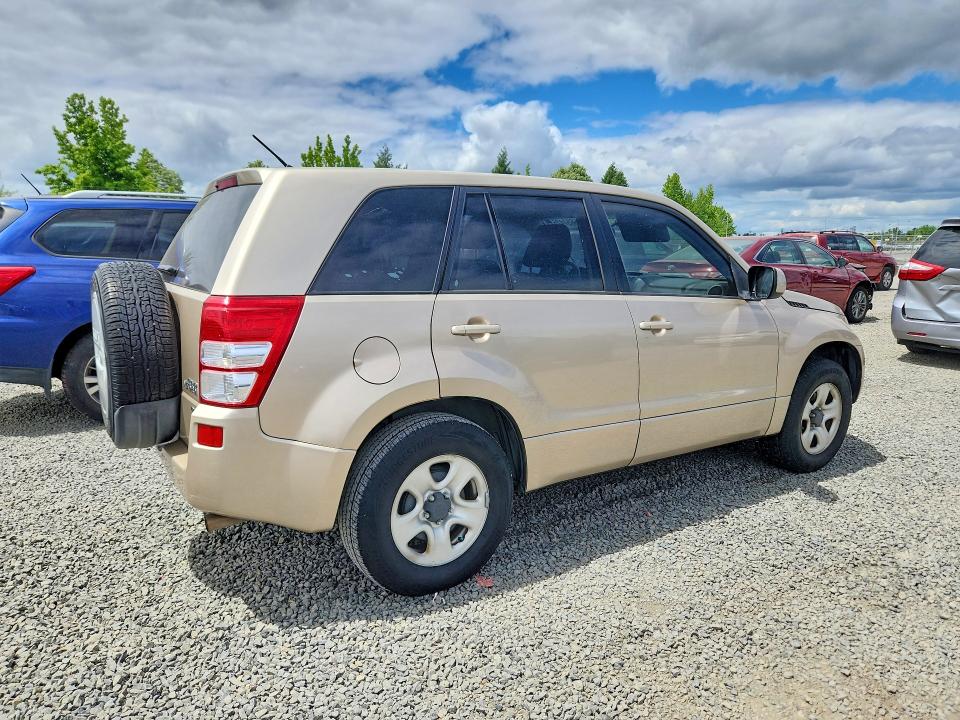2006 Suzuki Grand vitara VIN JS3TD941564101319 COPART salvage auction — REAR END, Or - Salvage Title Certificate, sold $1,750 on 2026-07-07 (photo 3)