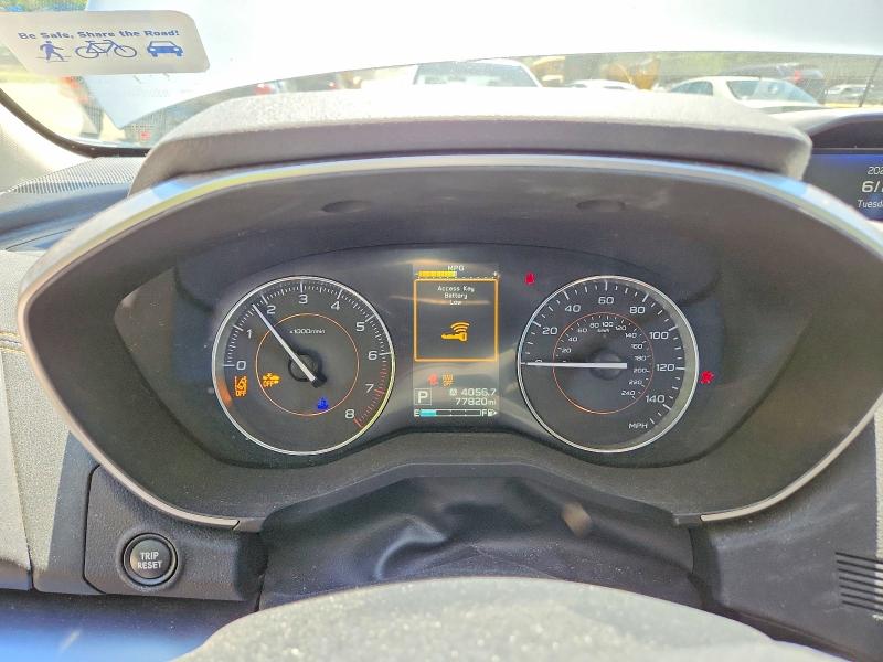 2019 Subaru Crosstrek VIN JF2GTANC3KH356463 COPART salvage auction — SIDE, MD - CERT OF SALVAGE > 75% DAMAGE, sold $1,350 on 2026-07-21 (photo 9)