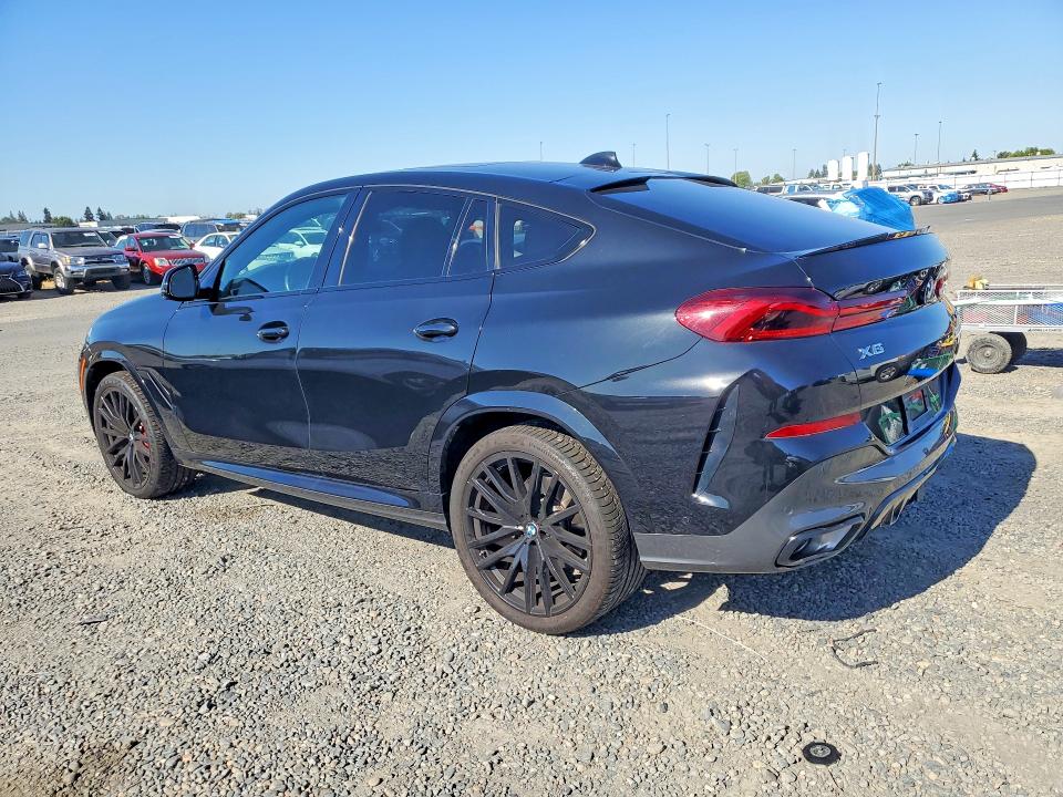 2023 BMW X6 VIN 5UXCY6C09P9N63590 COPART salvage auction — VANDALISM, CA - SALVAGE CERTIFICATE, sold $34,000 on 2026-07-02 (photo 2)