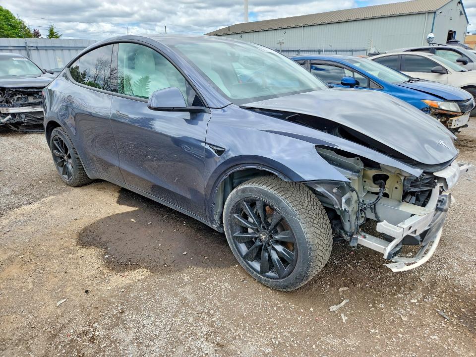 2023 Tesla Model y VIN 7SAYGDEE2PF607607 COPART salvage auction — FRONT END, On - Permit Salvage, sold $12,700 on 2026-07-16 (photo 4)
