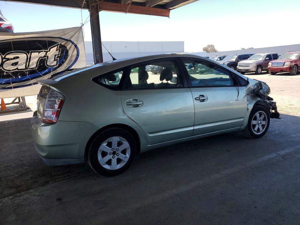 2009 Toyota Prius VIN JTDKB20U997843880 COPART salvage auction — FRONT END, Ca - Dis/Dlr/Exp App For Dup Clean, sold $675 on 2026-07-09 (photo 3)