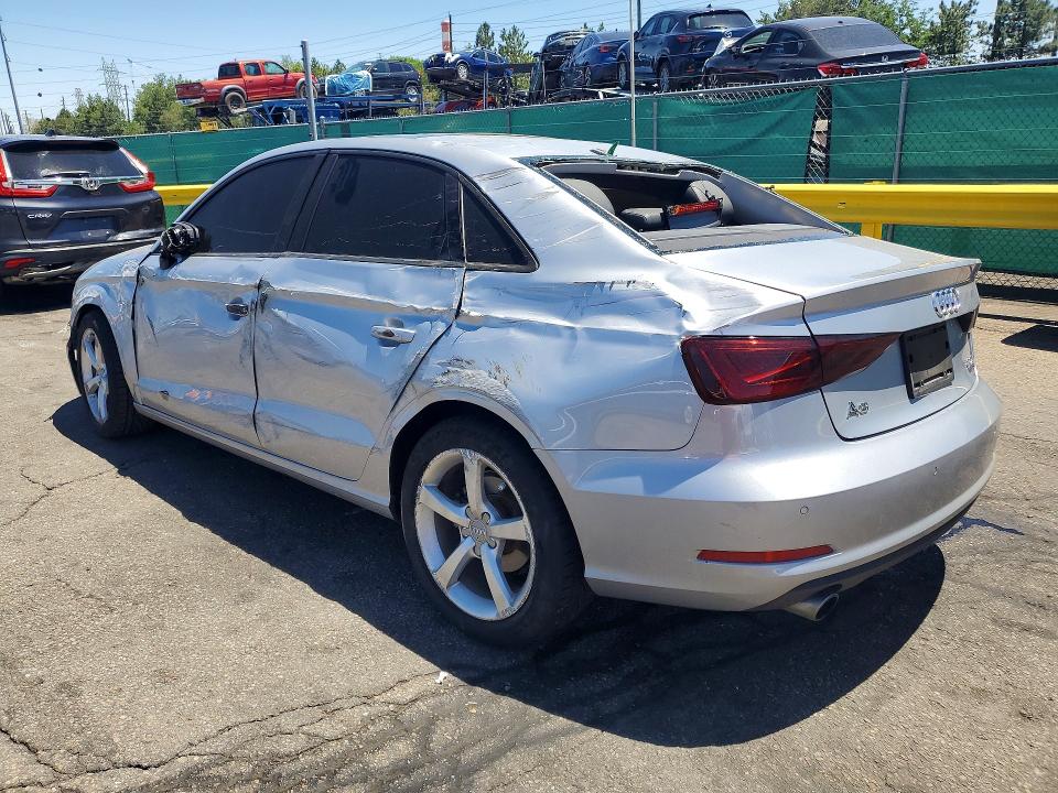 2015 Audi A3 VIN WAUBFGFF7F1093322 COPART salvage auction — BIOHAZARD/CHEMICAL, Co - Public - Salvage Title, sold $275 on 2026-07-23 (photo 2)
