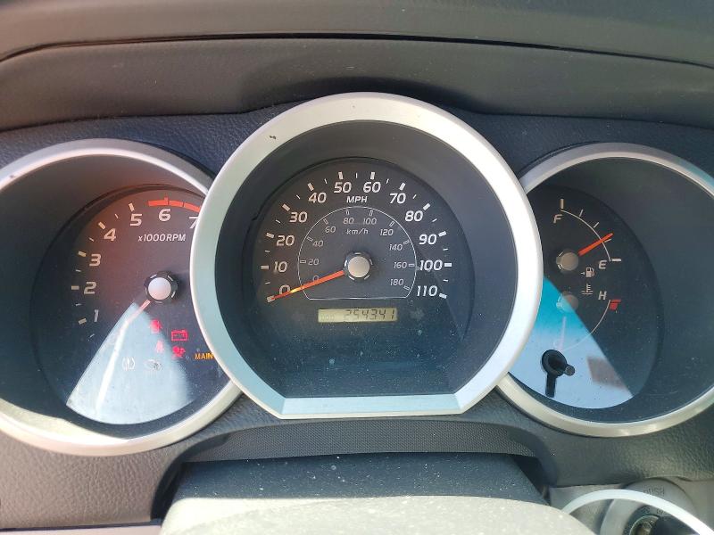 2006 Toyota VIN JTEZU14R160081959 COPART salvage auction — FRONT END, Nc - Salvage Certificate Of Title, sold $2,500 on 2026-07-16 (photo 9)