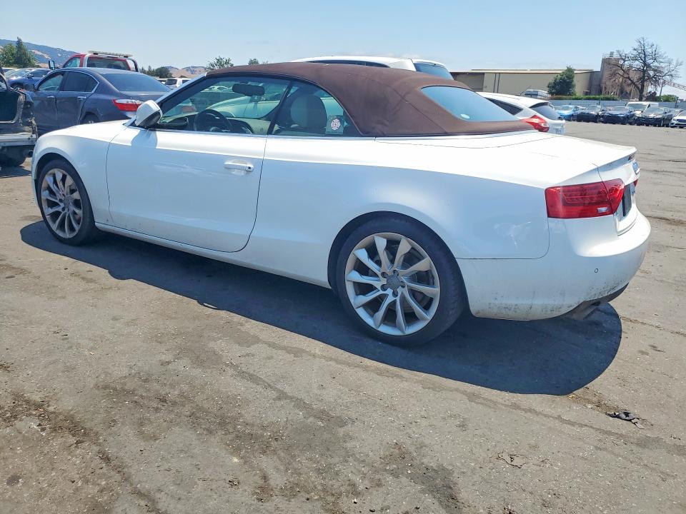 2013 Audi A5 VIN WAUJFAFH2DN014767 COPART salvage auction — MINOR DENT/SCRATCHES, Ca - Dis/Dlr/Exp Only Clean Title, sold $2,950 on 2026-07-16 (photo 2)