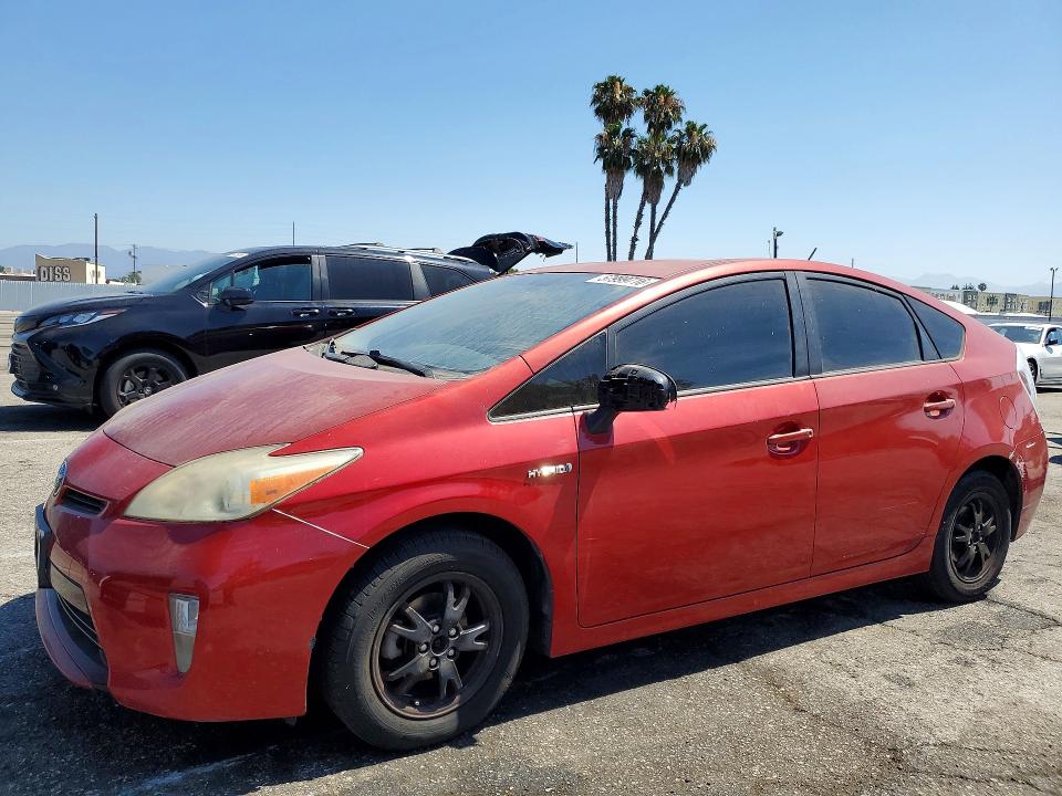 2012 Toyota Prius VIN JTDKN3DU2C1531367 COPART salvage auction — MINOR DENT/SCRATCHES, Ca - Salvage Certificate, sold $725 on 2026-07-24 (photo 1)