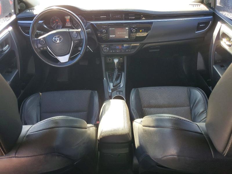 2014 Toyota Corolla VIN 5YFBURHEXEP121777 COPART salvage auction — FRONT END, Nv - Salvage Title, sold $2,450 on 2026-07-22 (photo 8)