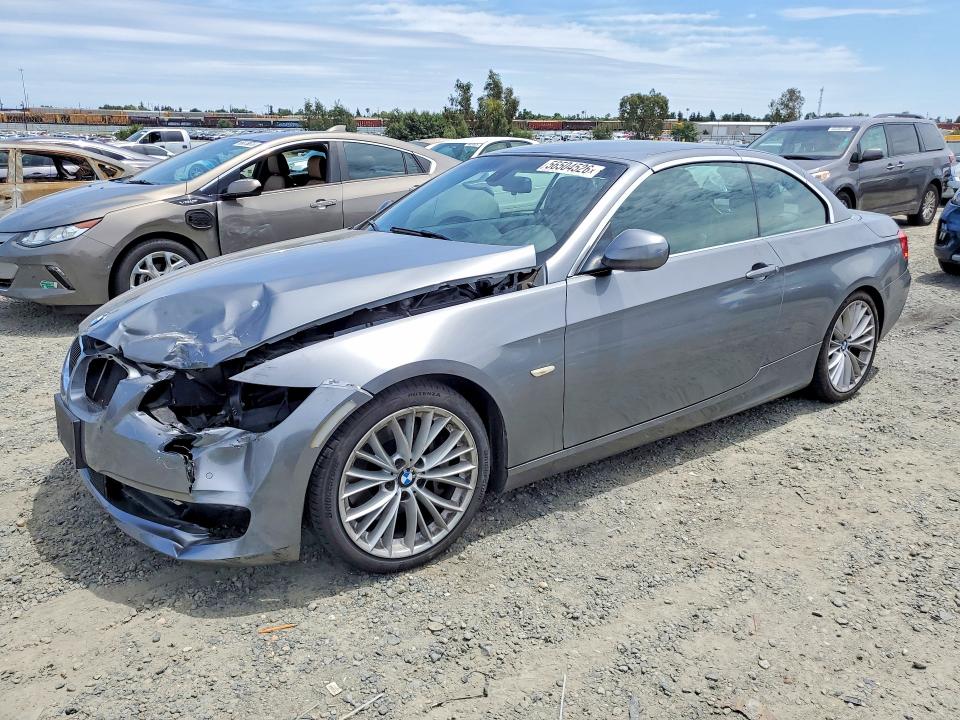 2011 BMW 3 series VIN WBADX7C52BE581548 COPART salvage auction — FRONT END, CA - SALVAGE CERTIFICATE, sold $2,350 on 2026-07-09 (photo 1)