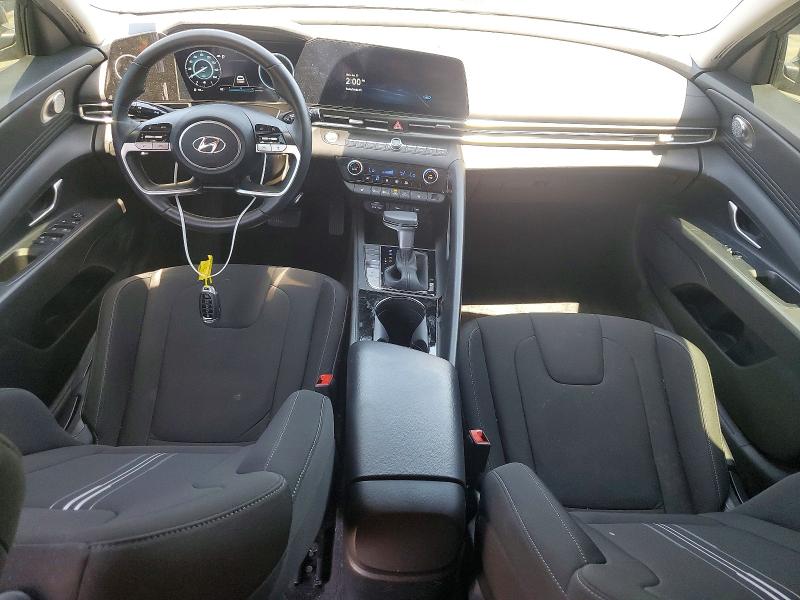2023 Hyundai Elantra VIN KMHLS4AG9PU454059 COPART salvage auction — REAR END, Ca - Salvage Certificate, sold $3,850 on 2026-07-21 (photo 8)