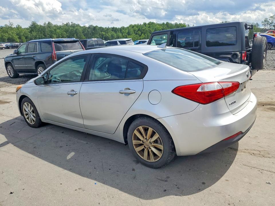 2014 Kia Forte VIN KNAFX4A68E5165074 COPART salvage auction — FRONT END, Mt - Certificate Of Title, sold $1,350 on 2026-07-15 (photo 2)