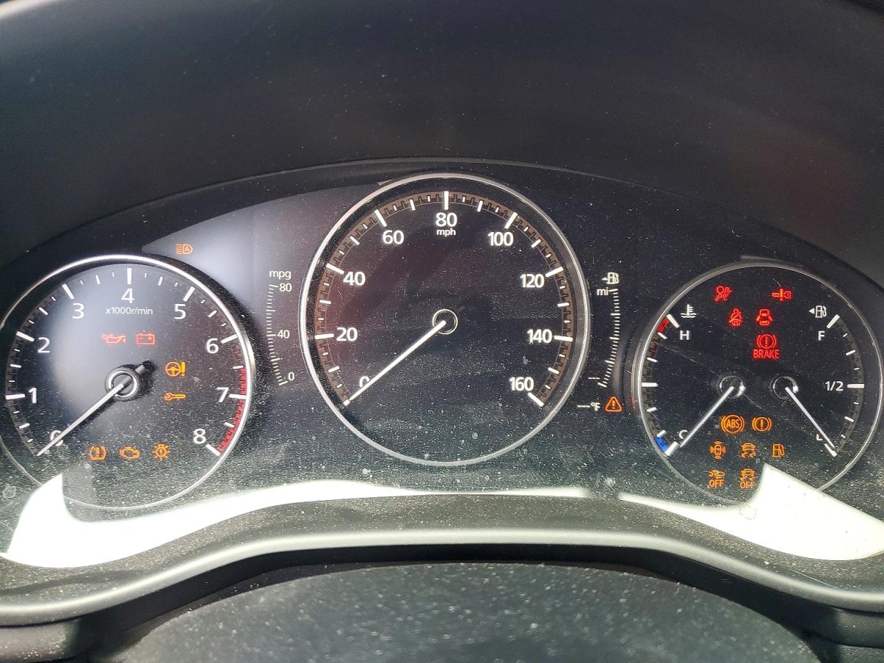 2020 Mazda 3 VIN JM1BPACL5L1171079 COPART salvage auction — Front End, TX - SALVAGE VEHICLE TITLE, sold $1,900 on 2026-07-09 (photo 9)