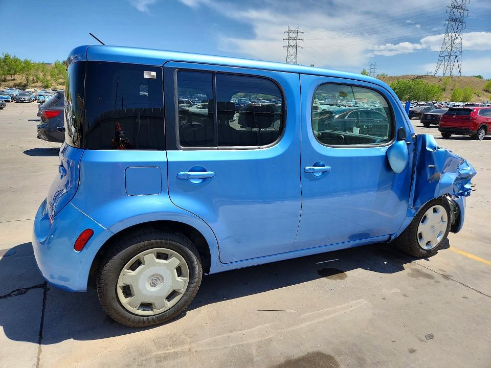 2014 Nissan Cube VIN JN8AZ2KR2ET350922 COPART salvage auction — FRONT END, Co - Public - Salvage Title, sold $700 on 2026-07-27 (photo 3)