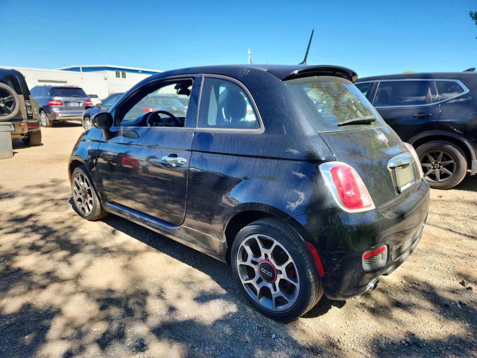 2015 Fiat VIN 3C3CFFBR7FT717828 COPART salvage auction — MINOR DENT/SCRATCHES, On - Permit No Brand - Unfit, sold $1,150 on 2026-07-08 (photo 2)
