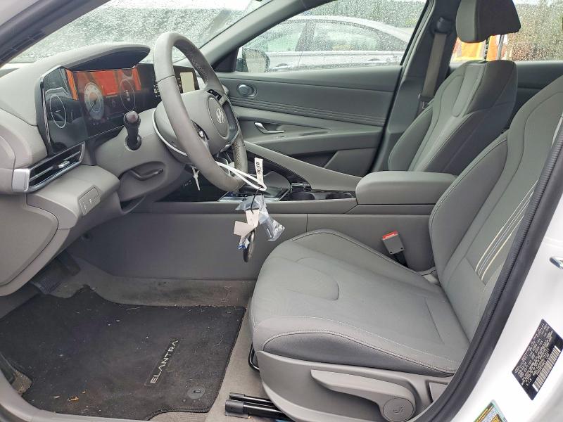 2024 Hyundai Elantra VIN KMHLS4DG6RU753121 COPART salvage auction — FRONT END, Pa - Certificate Of Salvage, sold $6,800 on 2026-07-28 (photo 7)
