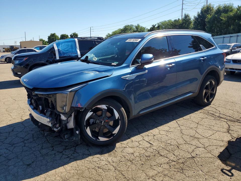2025 Kia VIN KNDRKDJG1S5289951 COPART salvage auction — FRONT END, Oh - Cert Of Title-Salvage, sold $8,100 on 2026-07-22 (photo 1)