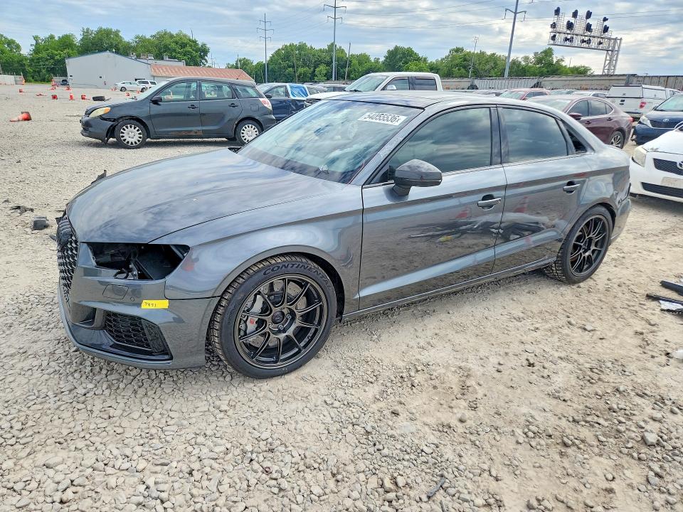 2018 Audi Rs3 VIN WUABWHFF9J1902789 COPART salvage auction — SIDE, Oh - Cert Of Title-Salvage, sold $16,300 on 2026-07-24 (photo 1)