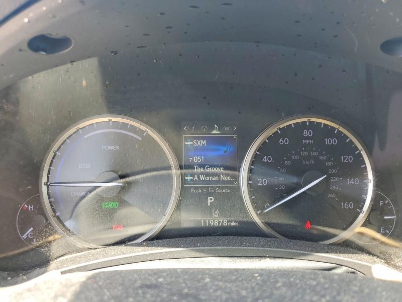 2020 Lexus VIN JTJGJRDZ3L2141949 COPART salvage auction — REAR END, Nc - Salvage Certificate Of Title, sold $14,700 on 2026-07-21 (photo 9)