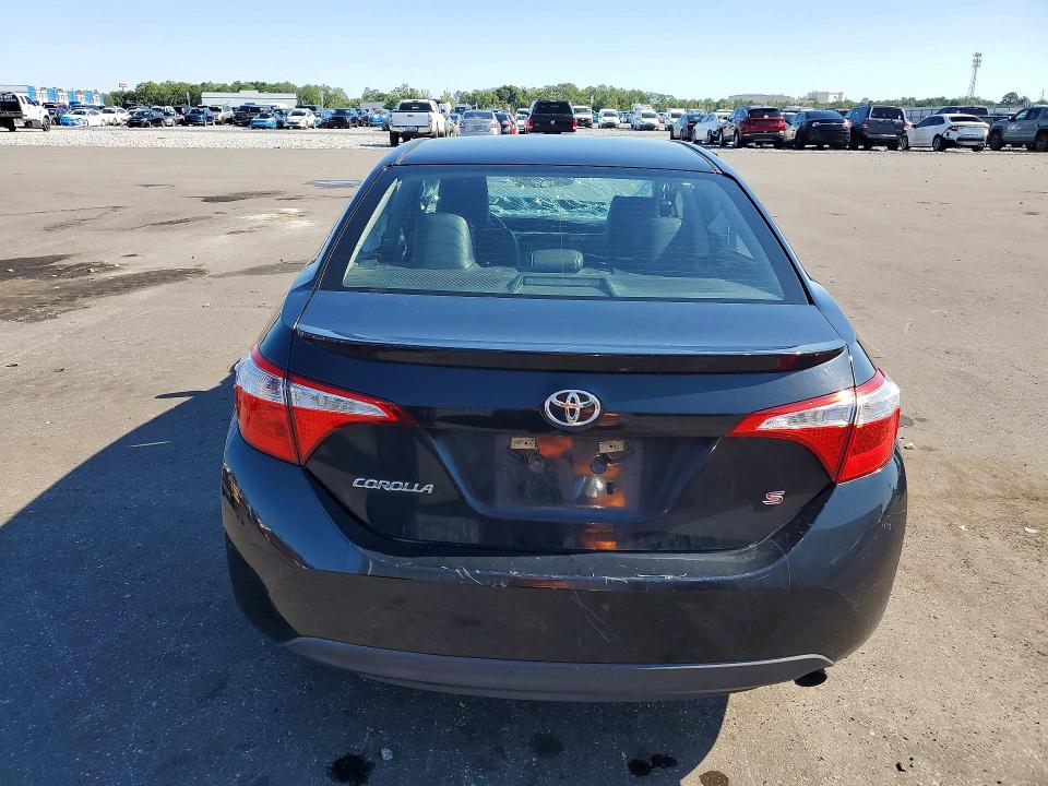 2015 Toyota Corolla VIN 5YFBURHE0FP282592 COPART salvage auction — FRONT END, Fl - Certificate Of Destruction, sold $925 on 2026-07-08 (photo 6)