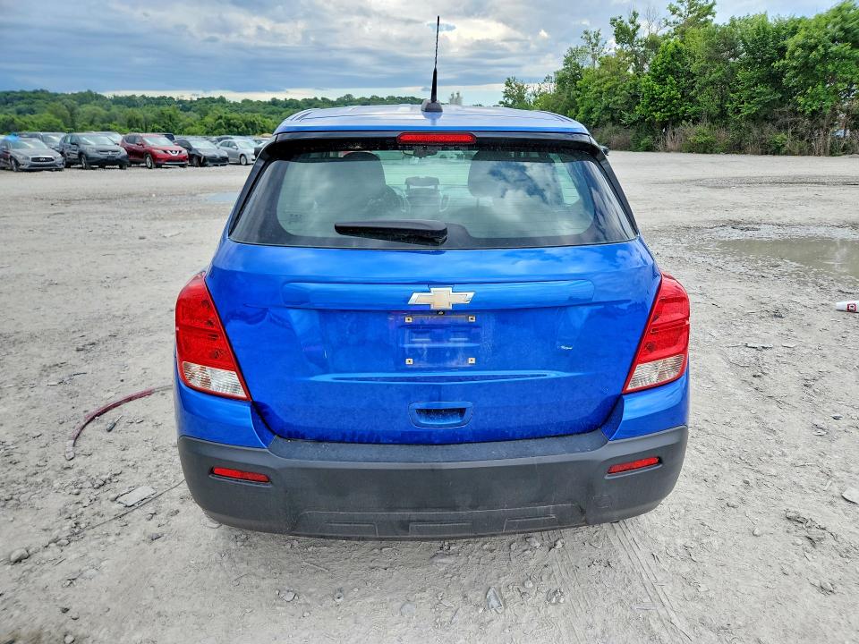 2016 Chevrolet VIN KL7CJKSB9GB603934 COPART salvage auction — SIDE, IL - SALVAGE CERTIFICATE, sold $600 on 2026-07-29 (photo 6)