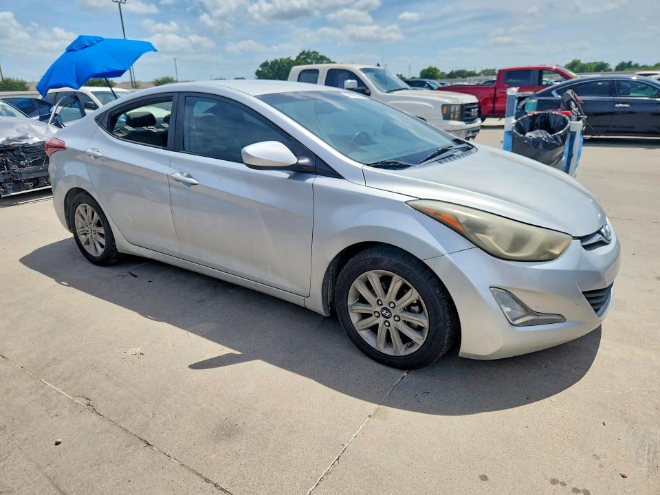 2014 Hyundai VIN KMHDH4AE8EU143821 COPART salvage auction — VANDALISM, Tx - Salvage Vehicle Title, sold $1,100 on 2026-07-30 (photo 4)