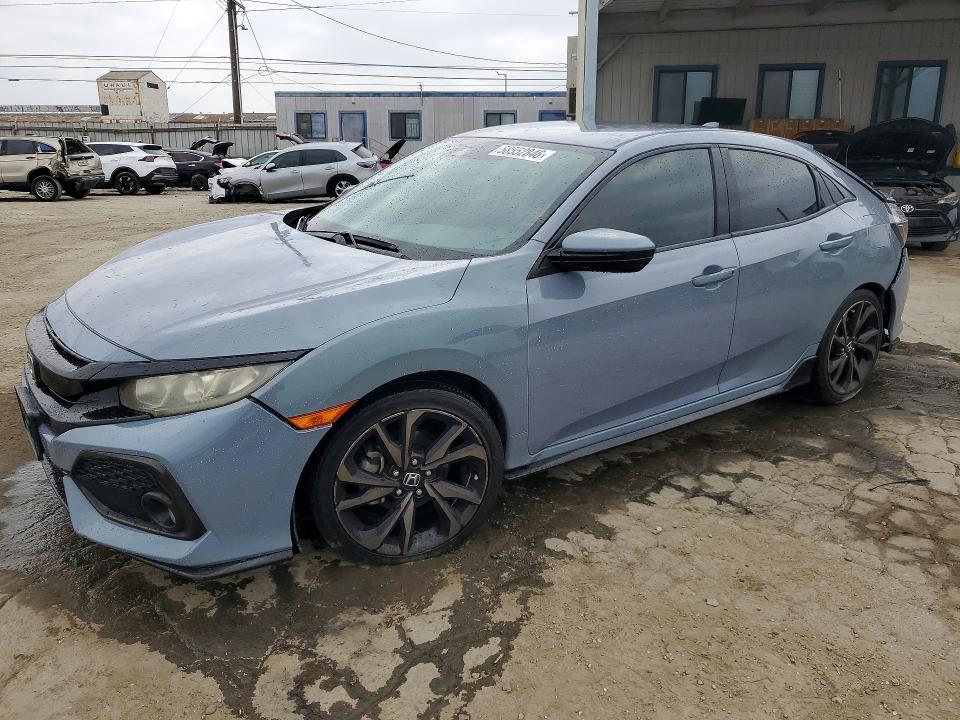2019 Honda VIN SHHFK7H4XKU421800 COPART salvage auction — REAR END, Ca - Salvage Certificate, sold $2,600 on 2026-07-16 (photo 1)