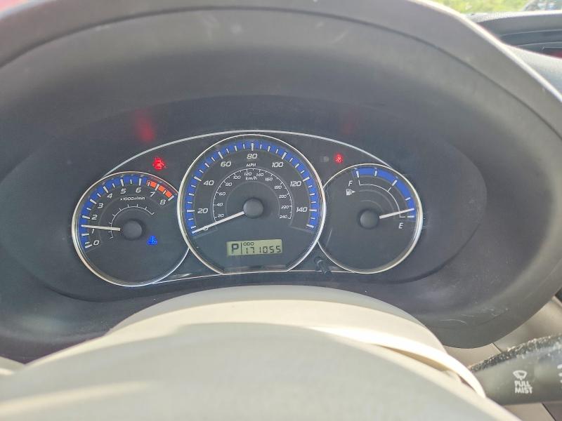 2012 Subaru Forester VIN JF2SHBDC3CH460732 COPART salvage auction — FRONT END, Il - Certificate Of Title, sold $425 on 2026-07-20 (photo 9)