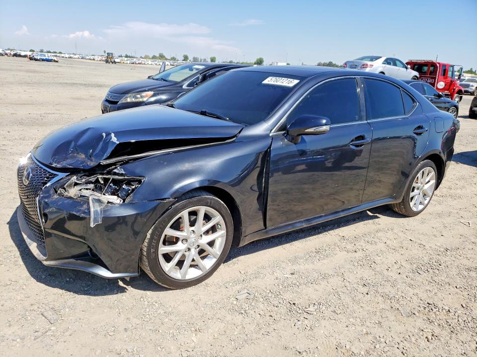 2011 Lexus Is 250 VIN JTHCF5C20B5046308 COPART salvage auction — FRONT END, Ca - Salvage Certificate, sold $625 on 2026-07-21 (photo 1)