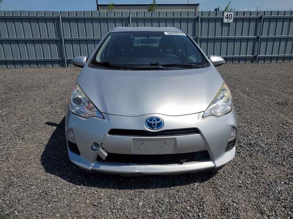 2014 Toyota Prius VIN JTDKDTB37E1560931 COPART salvage auction — REAR END, On - Permit Salvage, sold $2,650 on 2026-07-09 (photo 5)