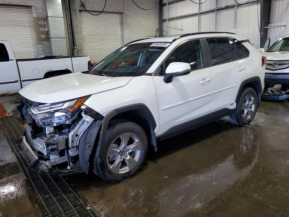 2025 Toyota Rav 4 VIN JTMRWRFV9SD308809 COPART salvage auction — FRONT END, Mn - Cert Of Title-Salvage, sold $7,000 on 2026-07-21 (photo 1)